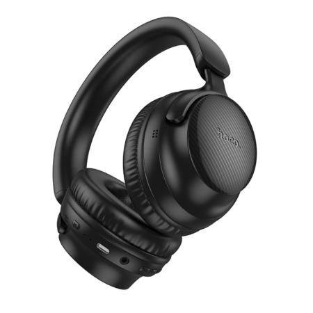 Wireless Stereo Headphone Hoco W53 Tone Hi-Fi v5.4 400mAh with AUX Black