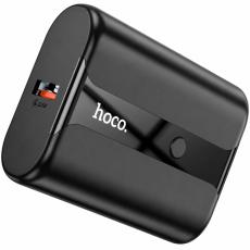 Power Bank Hoco Q3 Pro Mini 10000mAh 22.5W PD20W Super Fast Charge 1xUSB-C 1xUSB-A 1xMicroUSB and LED Digital Display Black