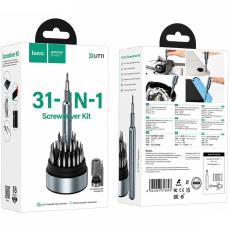 Screwdriver Hoco UT11 31-in-1 with Interchangeable Magnetic Bits Grey