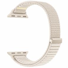 Watchband Hoco WA41 Parkour Series 38/40/41/42 mm Nylon Strap For Apple Watch series 1/2/3/4/5/6/7/8/9/SE/SE2 White