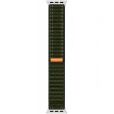 Watchband Hoco WA42 Fabric Series 44/45/46/49mm Nylon Strap For Apple Watch series 1/2/3/4/5/6/7/8/9/se/ultra1/ultra2 Army Green