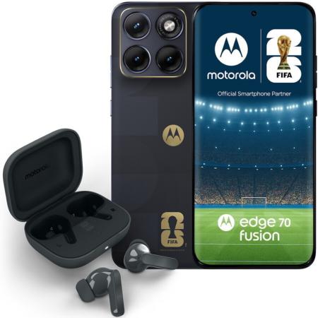 Motorola Edge 70 Fusion 5G Dual Sim 6.78" 8GB/256GB NFC IP68 Pantone Silhouette FIFA Edition + Moto Buds