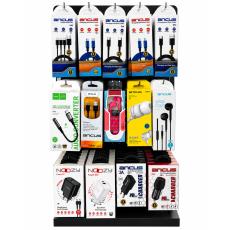 Stand with Accessories Chargers, Connection Cables, Hands Free 115 Pieces Stand 51056