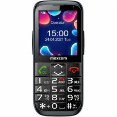 Maxcom MM724 L 4G 2.2" 1300mAh with Dock Station, Large Buttons, FM Radio, Flashlight Bluetooth and SOS Button Black