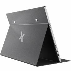 Portable Monitor Maxcom MPAGE15 15.6’’ HDR FHD 1920 x 1080 IPS 1xMiniHDMI 2xUSB-C 3.1 1xAudio Jack 3.5mm Built-in Case Stand Black