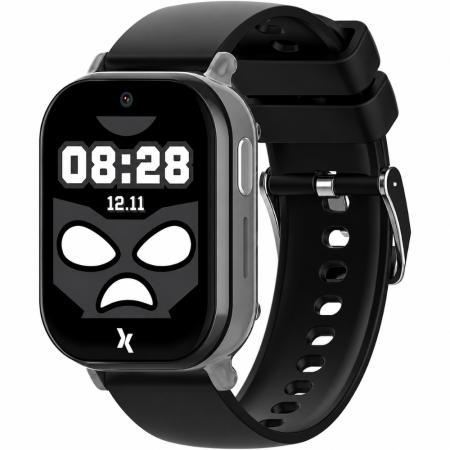 Smartwatch Maxcom FW49 Kiddo 4G 1.52” IPS 670mAh IP67 with 20mm Silicon Band GPS SOS Button Black