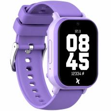 Smartwatch Maxcom FW49 Kiddo 4G 1.52” IPS 670mAh IP67 with 20mm Silicon Band GPS SOS Button Purple