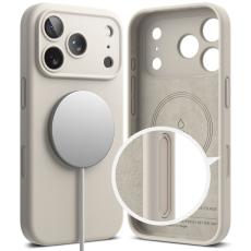 Case Ringke Silicone Magsafe for Apple iPhone 17 Pro Stone