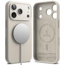 Case Ringke Silicone Magsafe for Apple iPhone 17 Pro Stone