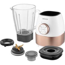 Blender Sencor SBL 5870GD 1.5ltl 1800W Titanium Coated Blades 4 Preset Modes and Speed Control White Gold