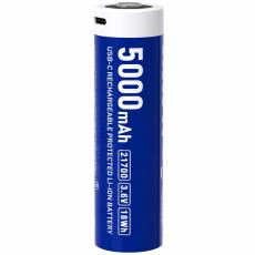 Rechargable Ιndustrial Τype Βattery Xtar 21700 Li-ion 3.6V 5000mAh 10A with Overcharge Protection and Built-in USB-C Charging Port