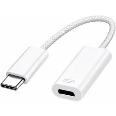 Adapter Apple Lightning to USB-C MUQX3ZM/A Braided White