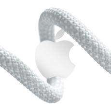 Adapter Apple Lightning to USB-C MUQX3ZM/A Braided White