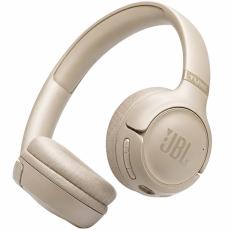 Bluetooth Stereo Headphones JBL Tune 530BT On-ear with Pure Bass 2-Mic BT6.0 and Playtime up to 76h Beige