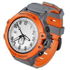 Kids Smartwatch Hoco Y107 4G 700mAh 1.28” LCD GPS Camera with Call and Message Function IP54 Orange