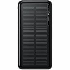 Power Bank Hoco J176A Honorifico 20000mAh 10W 1xUSB-C 2xUSB-A 1xMicroUSB and Solar Panel Black