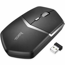 Wireless Mouse Hoco. DI33 Cool Ultra-light 1600dpi 4 Buttons 2.4GHz Black