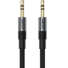 Audio Cable Acefast J10 3.5mm to 3.5mm Braided Black 1m