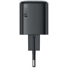 Travel Charger Acefast A134 Mini Fast Charging 1xUSB-C PD67W QC3.0 GaN Black