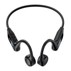 Bluetooth Hands Free Acefast N10 Neckband ENC v6.0 220mAh 12hrs Playback Time IP68 with 8GB Built-in Memory for Playback Black