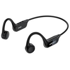 Bluetooth Hands Free Acefast N10 Neckband ENC v6.0 220mAh 12hrs Playback Time IP68 with 8GB Built-in Memory for Playback Black