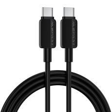 Cable Acefast C26-03 USB-C to USB-C PD60W 3A Black 1.2m