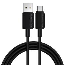 Cable Acefast C26-04 USB-A to USB-C 18W 3A Black 1.2m