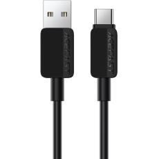 Cable Acefast C26-04 USB-A to USB-C 18W 3A Black 1.2m
