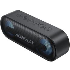 Wireless Speaker Acefast K13 v6.0 TWS ENC 16W 1800mAh AUX TF Card Playback and RGB Lighting IPX6 Black