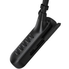 Bluetooth Hands Free Acefast N11 Neckband ENC v6.0 900mAh TF Card 90hrs Playback Time with Speaker Mode 1.5W and Vibration Call Alerts IPX4 Black