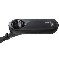 Bluetooth Hands Free Acefast N11 Neckband ENC v6.0 900mAh TF Card 90hrs Playback Time with Speaker Mode 1.5W and Vibration Call Alerts IPX4 Black
