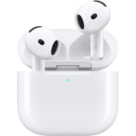 Bluetooth Apple AirPods 5 Earbud with Hybrid ANC and Wireless Charging Case (USB-C) IP57 White