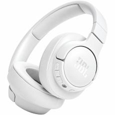 Bluetooth Stereo Headphone Over Ear JBL Tune 720BT Pure Bass with Voice Aware Jack 3.5mm 76h Playtime and Quick Charge White