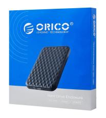 ORICO θήκη για 2.5" SATA HDD/SSD 2520U3-V1, 5Gbps, μαύρη