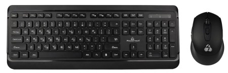 POWERTECH set ποντίκι & πληκτρολόγιο PT-1060, ασύρματο, 1600DPI, μαύρο