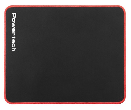 POWERTECH gaming mouse pad PT-1282, 30x25x0.3cm, μαύρο