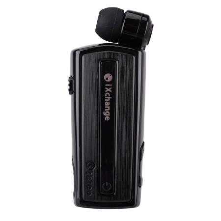 Bluetooth Hands Free iXchange UA28 V2.0 Bluetooth V.5.3 with Vibration and Retractable Black