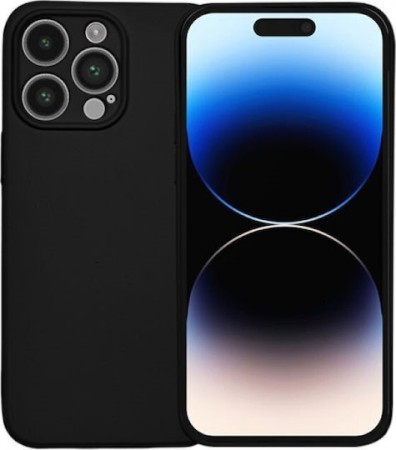 Vivid Silicone Cover Apple iPhone 14 Pro Max Black