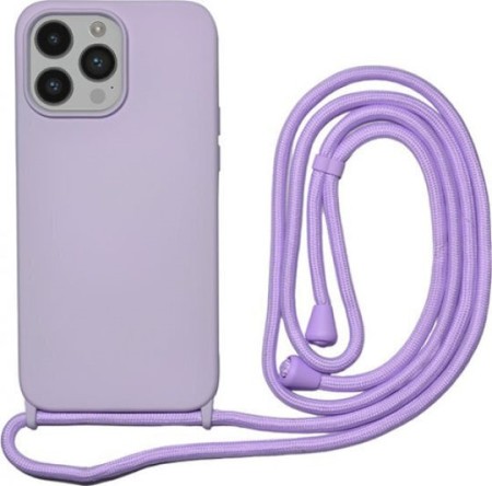 Vivid Silicone Cover Lace Apple iPhone 14 Pro Lilac