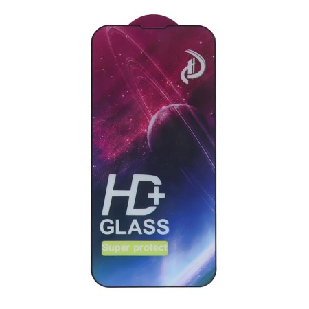Tempered glass 9D for Samsung Galaxy S25 Ultra black frame