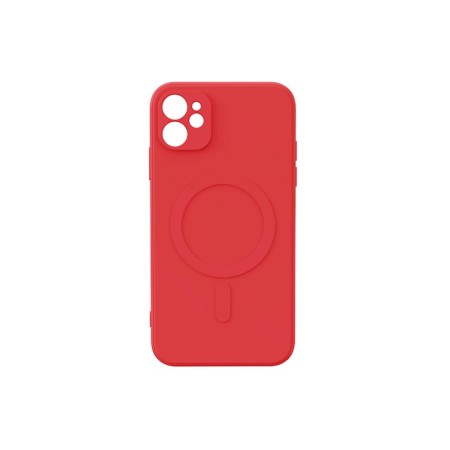 Simple Color Mag case for iPhone 12 6,1" red
