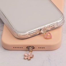 Pendant Charms USB-C pink