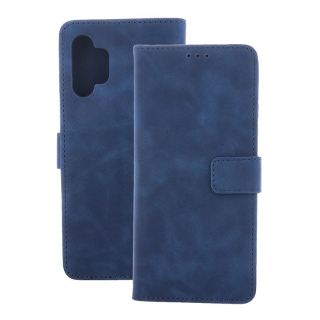 Smart Velvet case for Xiaomi Redmi Note 14 4G (Global) navy blue (164.84 x 78.15 x 8.16 mm)