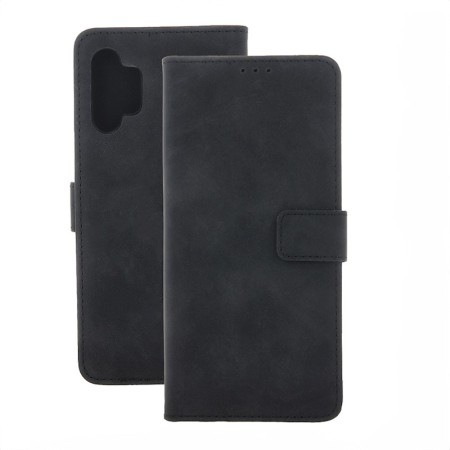 Smart Velvet case for Xiaomi Redmi Note 14 4G (Global) black (164.84 x 78.15 x 8.16 mm)