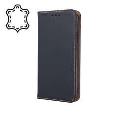 Genuine Leather Smart Pro for iPhone 15 Pro 6,1" black