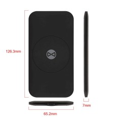 Forever wireless charger WDC-115 15W black outlet