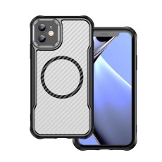 Defender Carbon Mag case for iPhone 12 6,1" black