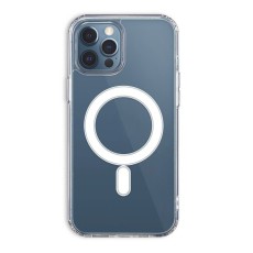 Anti Shock 1,5 mm Mag case for iPhone 11 transparent big hole