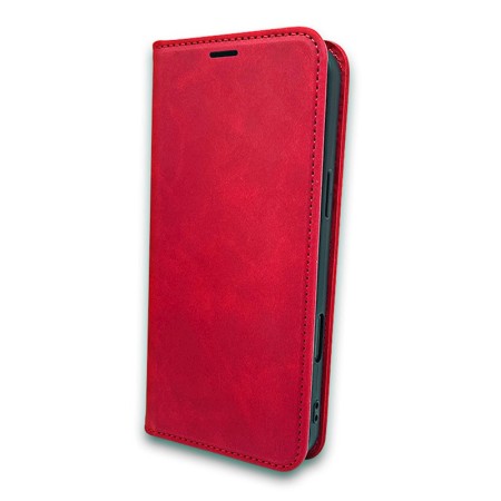 Smart Suede case for Samsung Galaxy S25 Ultra red