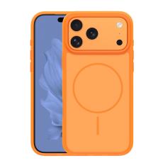 Frame Thin Mag case for iPhone 17 6,3" orange